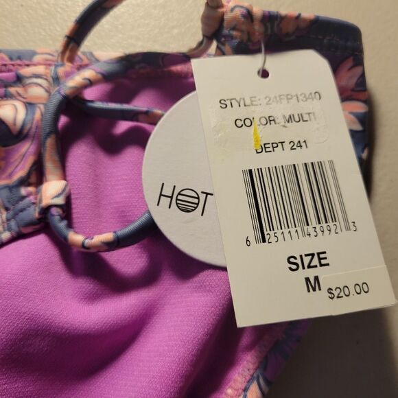 "Hot water " Woman's bikini Bottoms Size: medium Multicolored NWT - Picture 4 of 7